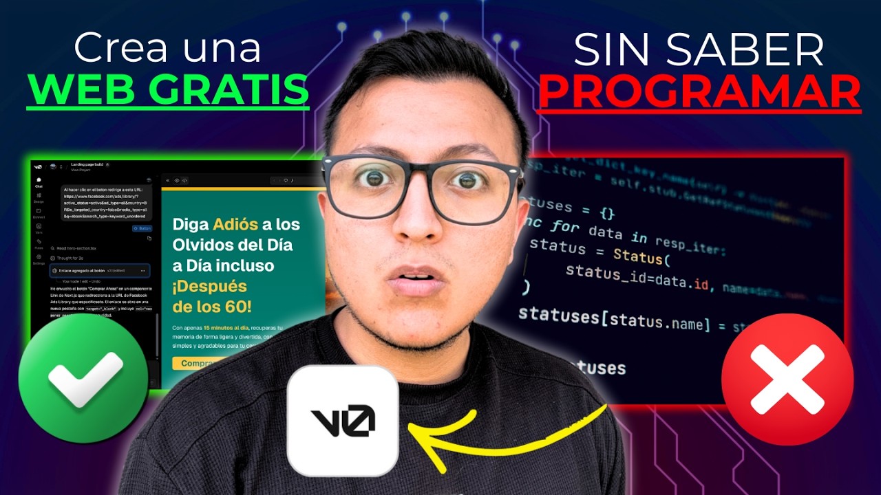 How to create a free website with Vercel V0? (Tutorial 2026)