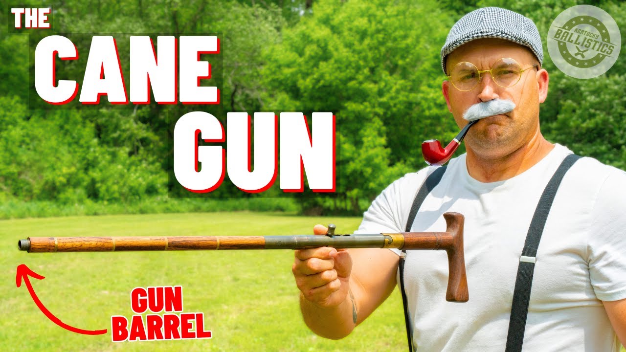 The CANE Gun (This Ain’t Your Grandpa’s Walking Stick!)
