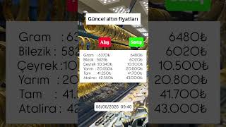 Güncel altın fiyatları #keşfet #sondakika #kuyumcu #altın #altınfiyatl