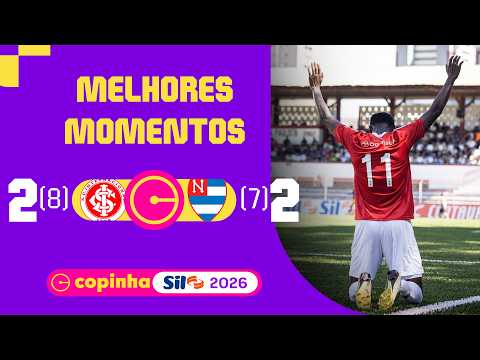 Gols e lances de Internacional x Nacional - SP