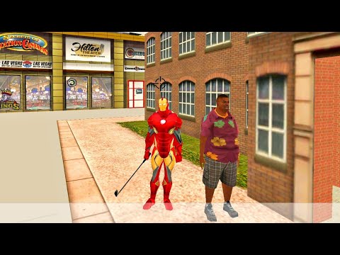 Super Iron Rope Hero - Fighting Gangstar Crime #2 - Android Gameplay