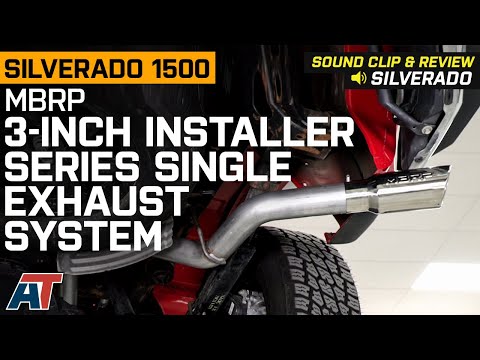 2019-2022 Silverado 1500 5.3L MBRP 3-Inch Installer Series Single Exhaust System Sound Clip & Review