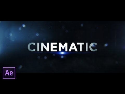4 Cinematic Trailer Title Techniques  | After Effects Tutorial