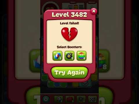 Toon Blast Level 3482 😃 Narration