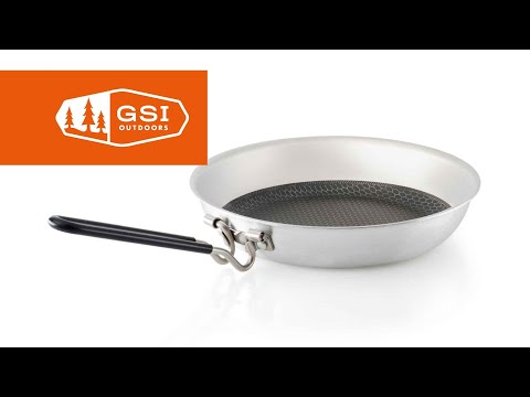 GSI Outdoors | Gourmet Frypan - Stainless Steel Non-Stick Cookware