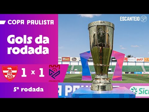 EMPATE COM GOLS NO GILBERTÃO | Linense 1 x 1 Grêmio Prudente | Gols da Copa Paulista