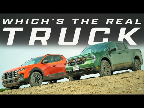 Beauty vs Beast: Hyundai Santa Cruz XRT vs Ford Maverick Tremor. Off-Road an On-Road Comparison.