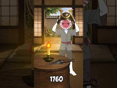 JAPAN IN 1760 VS JAPAN IN 2026 ⛩️ #countryhumans