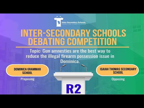 Inter Secondary Schools Debating Competition Round 2 DGS vs ITSS