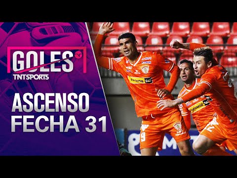 Todos los GOLES | Campeonato Ascenso Betsson 2022 - FECHA 31 ⚽