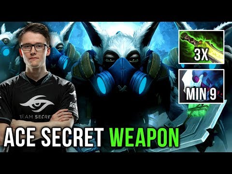 Ace, One of the Best Meepo Players, Hardcore Meepo Training for TI8 - Secret Weapon Dota 2