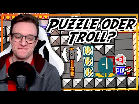 Fantastische und lustige Rätsel von Troll-Legende Bear24 | SUPER MARIO MAKER 2