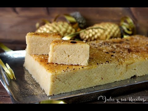 Cómo hacer turrón de yema tostada | Receta TRADICIONAL NAVIDEÑA