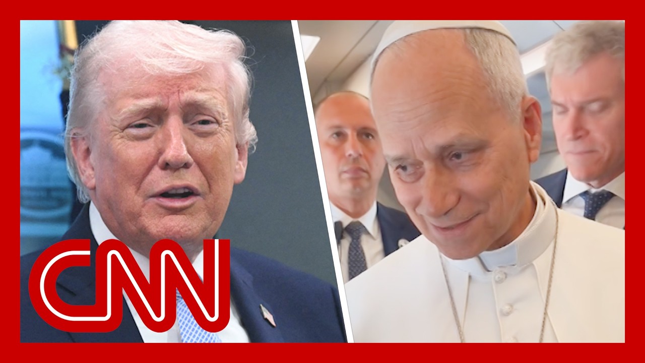 Pope Leo pushes back after Trump calls him ‘terrible’