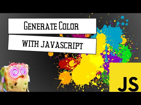 Random Colour Card Generate Using Javascript How To Generate Hex Colour Code Using Javascript