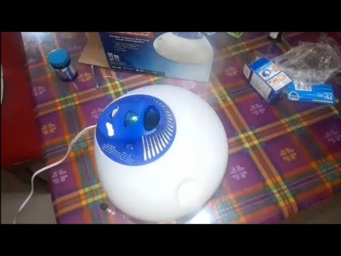 Vicks Warm Steam Vaporizer Unboxing and Testing