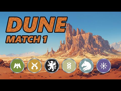 Dune Liveplay - Match 1 | Deutsch