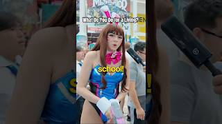 Download lagu WHAT DO YOU DO FOR A LIVING? at ANIME EXPO! #cosplay #cosplaygirl mp3
