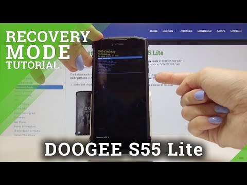 How to Boot into Recovery Mode in DOOGEE S55 Lite - Android System Recovery Mode