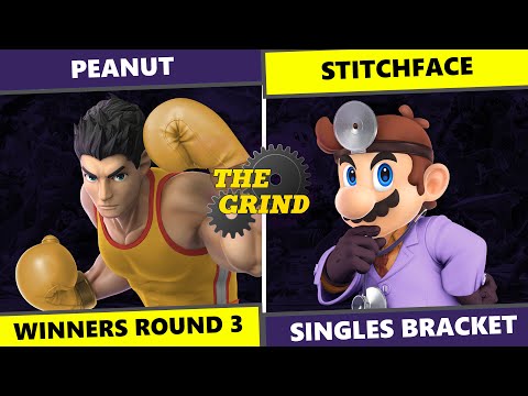 The Grind #228: Winners Round 3 - Peanut (Little Mac) Vs Stitchface (Dr. Mario) SSBU Singles