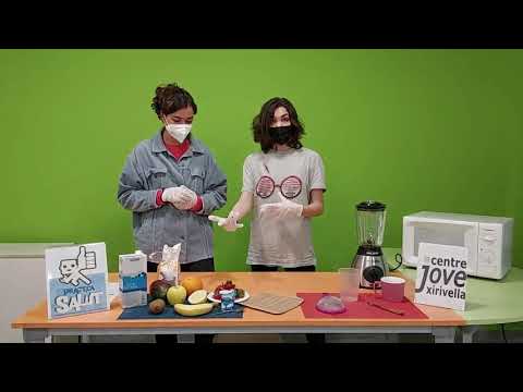 RECETAS EN 5 MINUTOS "Batido multifrutas"- Practica Salut