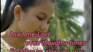 Lead Me Lord - Video Karaoke (DK) - Minus One