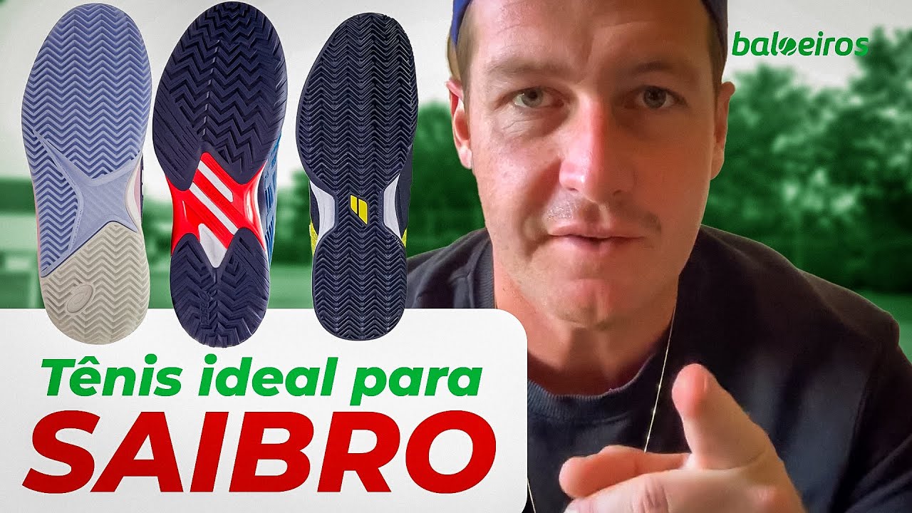 O SOLADO PERFEITO PARA O TENISTA USAR NO SAIBRO - Materiais #2