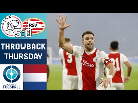 Gib mir fünf! Als Ajax die PSV aus dem Stadion schoss | Ajax Amsterdam - PSV Eindhoven | 2021/22