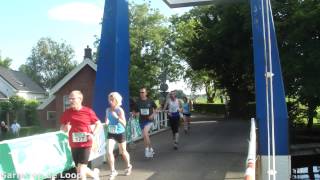 preview picture of video 'Stadsloop Appingedam 2012 - Tweede brug wedstrijd'