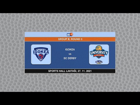 U19 ABA League Ch. 2021/22, Round 3 match: Igokea - SC Derby (27.11.2021)