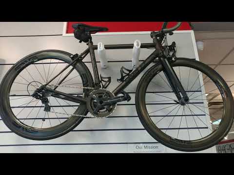 2019 MATTE BLACK CARBON FIBER PARLEE Z ZERO RACING BICYCLE for $16000