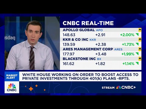 White House working on order to boost access to private investments through 401(k) plans: Report