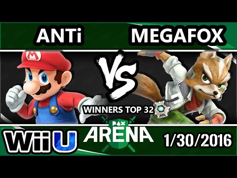 PAX South Arena - DM. #THE | ANTi (Mario) Vs. SU | Megafox (Fox) SSB4 Top 32 - Smash Wii U - Smash 4