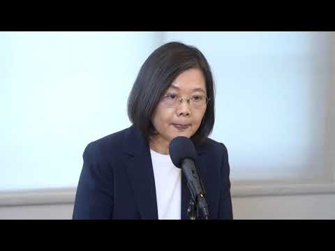 蔡英文首獻聲podcast  疫情後想去勇敢的國家立陶宛