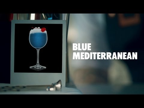 BLUE MEDITERRANEAN DRINK RECIPE - HOW TO MIX