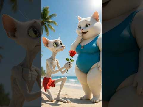 They laughed at this cat couple… but their transformation shocked everyone 💔🔥 #cat  #transformation