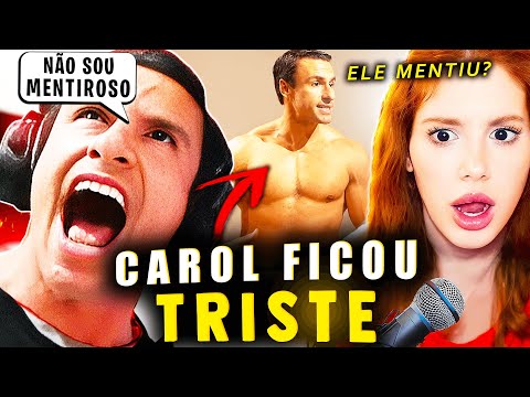 SUPER XANDÃO REAGINDO - CAROL BALDS PEGOU O SUPER XANDÃO MENTINDO A SUA ALTURA PARA O CARIANI