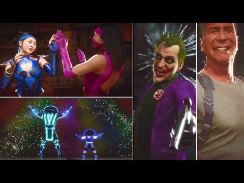 Kitana & Mileena Being Best Friends - Friendship plus many more! ( MK11 - Nearly All Friendships )