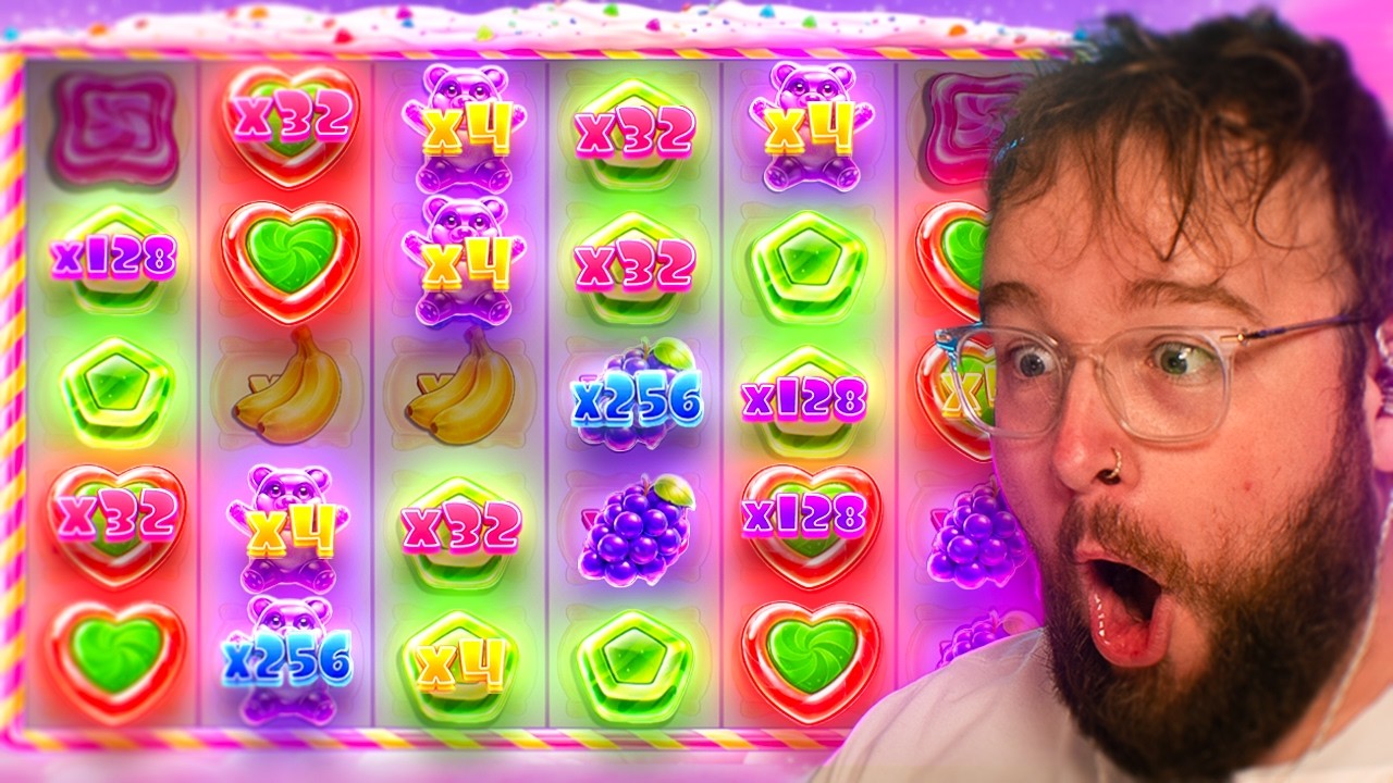 THE CRAZIEST TOP SYMBOL HIT ON SWEET RUSH FIESTA!