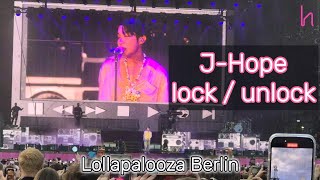 Download lagu J-Hope - lock / unlock - Lollapalooza Berlin 2025 mp3