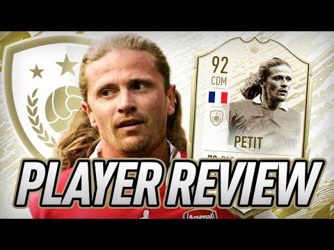 92 ICON MOMENTS PETIT PLAYER REVIEW! - FIFA 20 Ultimate Team