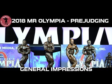 Mr Olympia 2018 | Prejudging Impressions