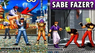 10 BUGS BIZARROS NO THE KING OF FIGHTERS | KOF da Depressão