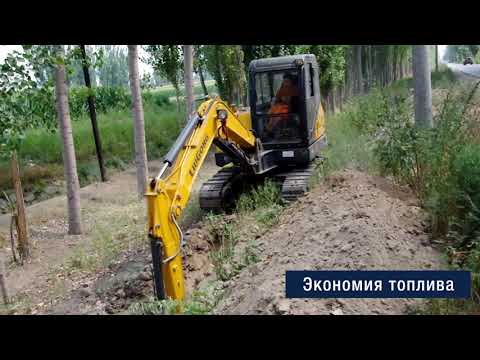 video_Мини-экскаватор гусеничный LiuGong CLG906Е (6 тонн)_0