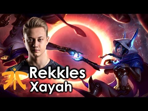 Rekkles picks Xayah