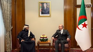 Le Premier Ministre reçoit le président du Conseil d'administration de la société qatarie "Retaj"