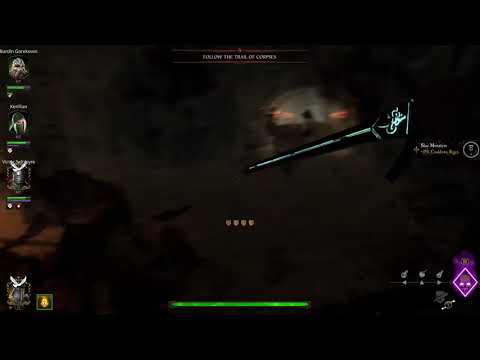 Grail Knight vs Spawn of Chaos.