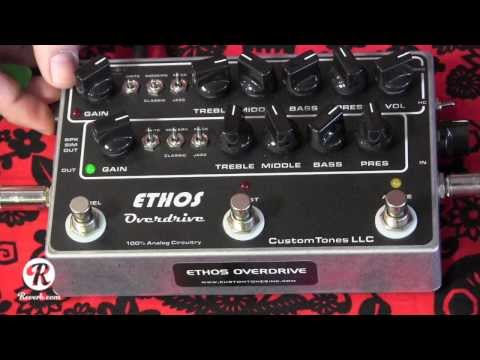 ETHOS OVERDRIVE guitar pedal demo with SG & Fender Blues Jr