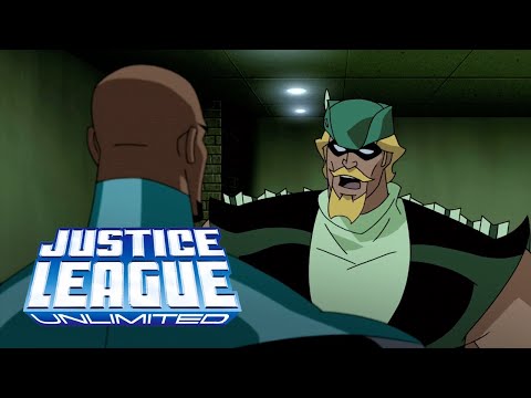 Green Arrow es convocado a la nuevaLigab de la Justicia | Justice League Unlimited