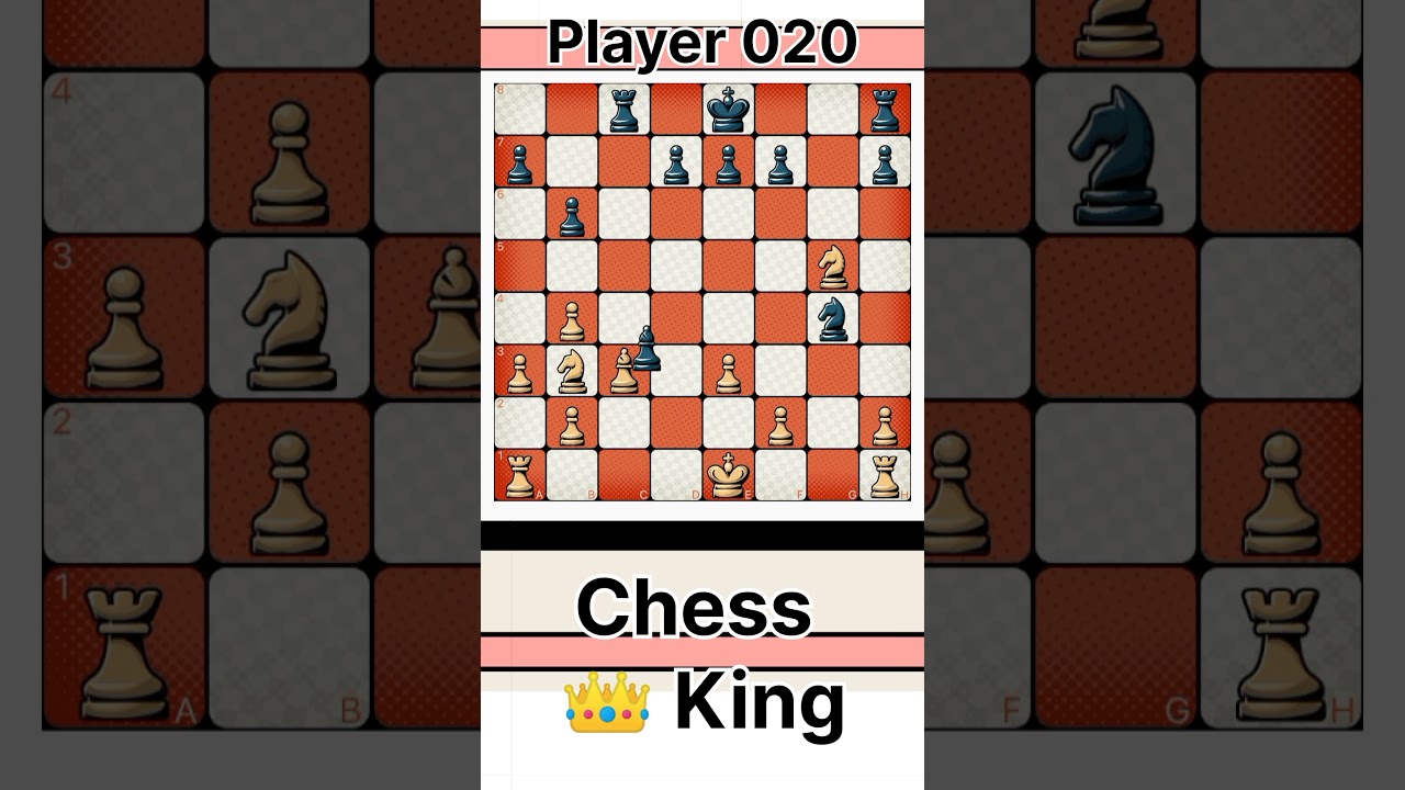 Player 020 Vs Chess King 👑 | #Checkmate👊 #Chess #Game #Short